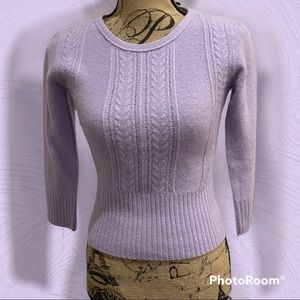 💐 2/$25 NEW Copper Key purple lambswool sweater!